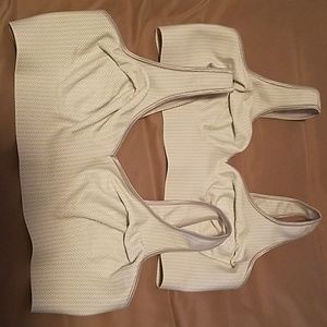 Two like new sports bras
